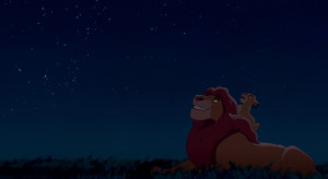 Image - Looking at the Stars.jpg - The Lion King