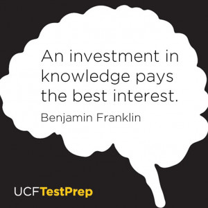 benfranklin #ucf #ucftestprep #education #knowledge #quote