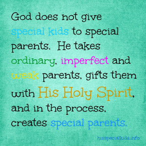 Special Needs Parents Need