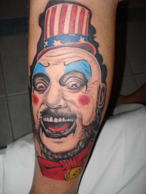 Captain Spaulding Tattoo