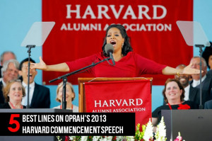 Best lines on Oprah’s 2013 Harvard Commencement Speech