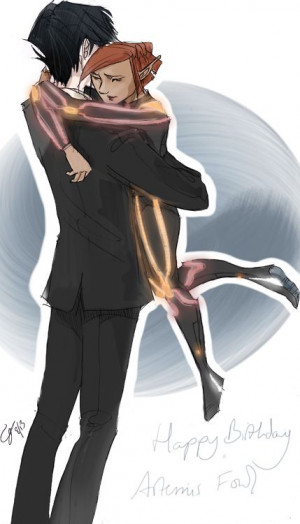 ... Artemis and Holly I have this headcanon that Holly has to jump to hug