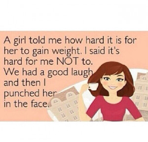 Skinny girl problems...