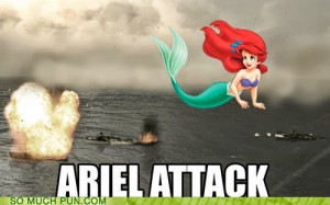 ... and happenings in the Disney world... an Ariel attack on Disney news