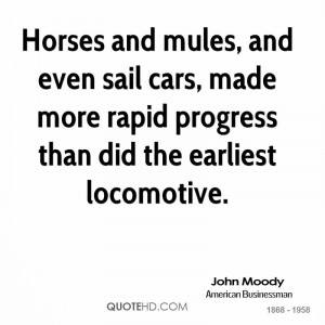 Horses and mules, and even sail cars, made more rapid progress than ...