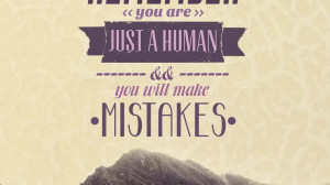 Mistakes Quotes HD Wallpaper 3