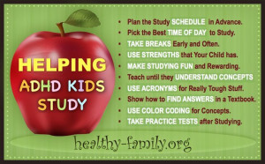 helping ADHD kids study: Get 10 tips forparents to use at home with ...
