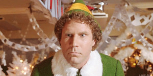 merry christmas holidays elf christmas gif awkward gif buddy the elf ...