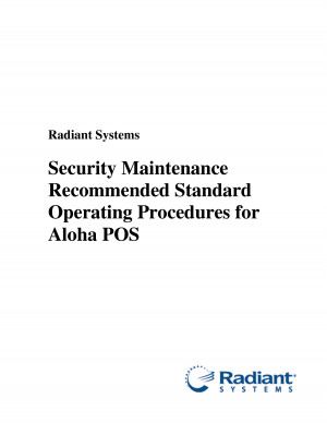 Security Industry Standard Operating Procedures