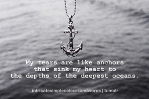 my heart to the depths of the deepest oceans deep ocean heart sadness ...