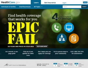 Epic Failure - Obamacare Website
