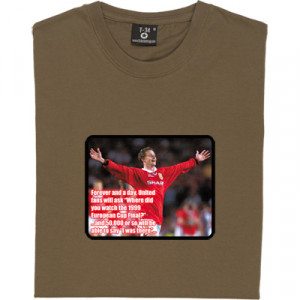Barcelona I Was There Quote T-Shirt. An image of Ole Gunnar Solskjaer ...