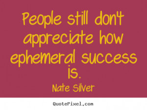 quotes about success by nate silver create success quote graphic