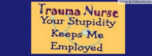 trauma nurse cover Profile Facebook Covers