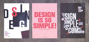 Paul Rand's Quote Posters