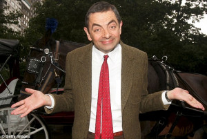 ... Rowan doesn't believe in his own ability to 'get physical' with comedy