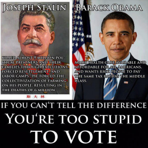 Barack Obama vs Joseph Stalin