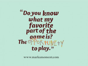 Opportunity Quotes