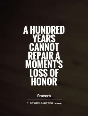 Honor Quotes