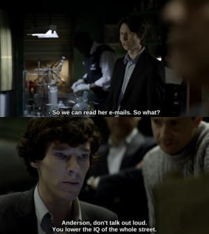 Tags: anderson sherlock quotes