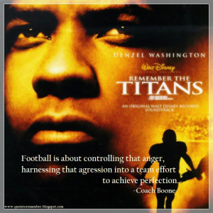 Remember The Titans...