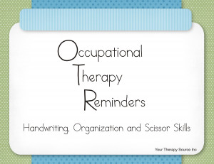 Pediatric Occupational Therapy Quotes card of Occupational Therapy