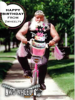 Biker Birthday Image