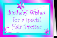 Birthday Cards For Hairdresser