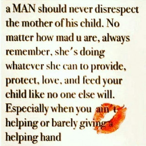 Never should a women be disrespected