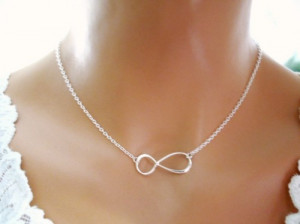 infinity_necklace_sterling_silver_forever_eternity_keepsake_love ...