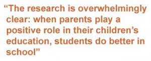 parent involvement in education quotes