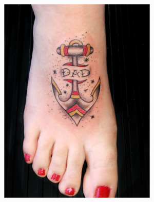 Anchor Tattoo Design for Young Girls. Tags Anchor Tattoos
