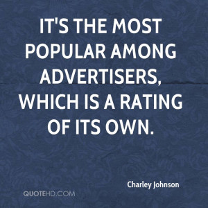 Charley Johnson Quotes
