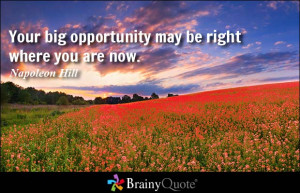 Opportunity Quotes