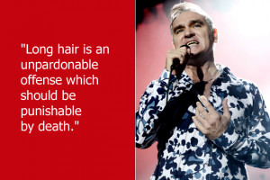 Everything makes Morrissey angry, so we shouldn’t be surprised that ...