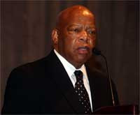 Congressman John Lewis was featured speaker at the historical ...