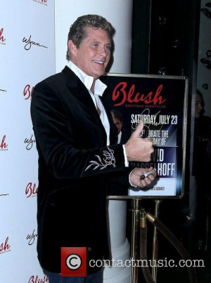 David Hasselhoff Celebrates