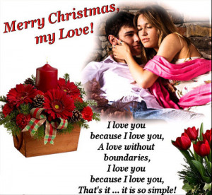... beautiful Merry Christmas Love Quotes to celebrate it more joyfully