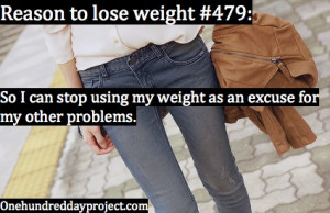 my reasons to lose weight