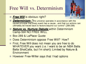 Free Will vs Determinism by MikeJenny