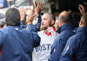in with his new team, the Boston Red Sox, who famously had chemistry ...