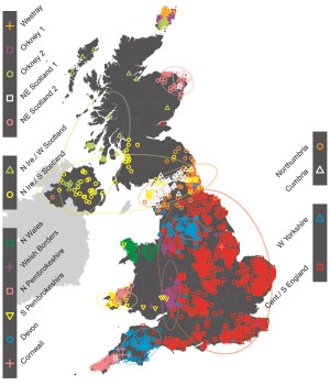 Forever England? Gene Map Shows Divided British Isles