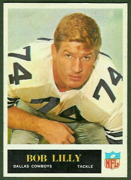Bob Lilly 1965 Philadelphia football card