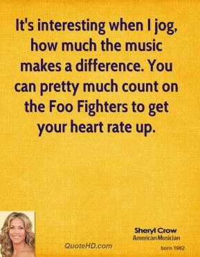 ... can pretty much count on the Foo Fighters to get your heart rate up