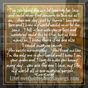 Finding the One You Love Quotes