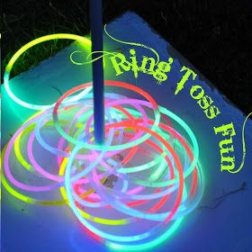 Glow Sticks, Rings Toss, Night Time, Camps Games, Parties Ideas, Fun ...