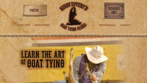 Kirby Eppert's Goat Tying Clinic