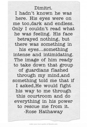 Vampire Academy Quotes | Rose Hathaway