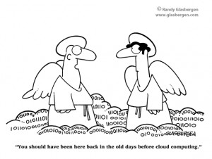 Cloud Cartoon: Heaven Before Cloud Computing