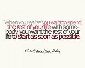 When Harry Met Sally - best quote ever